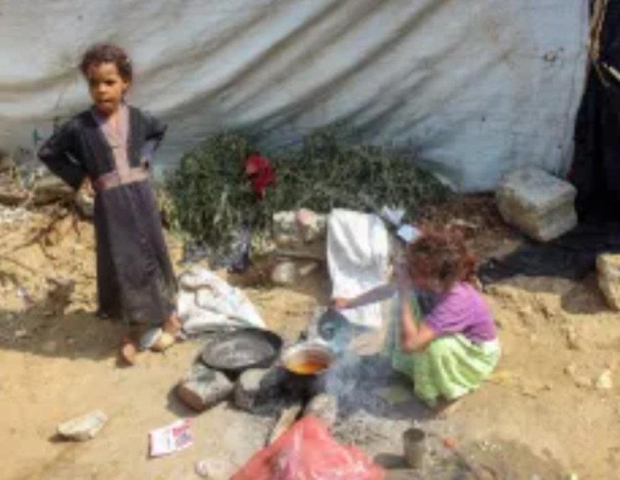 اليمنيون في مناطق الحو...ثيين يصارعون الجوع بصمت....