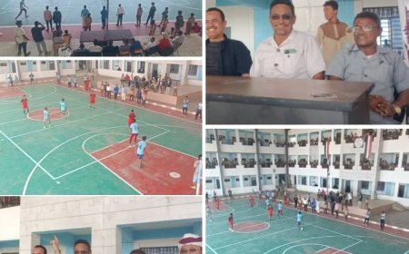 مدير عام تربية الحديدة يدشّن الدوري المدرسي ...