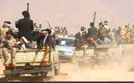 الميليشيات الحو ..ثية تدفع بتعزيزات عسكرية صوب محافظة مأرب .......