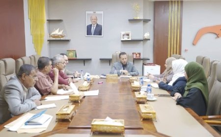 وزير الدولة محافظ عدن يؤكد على دعم السلطة المحلية لجهود للجنة الوطنية....