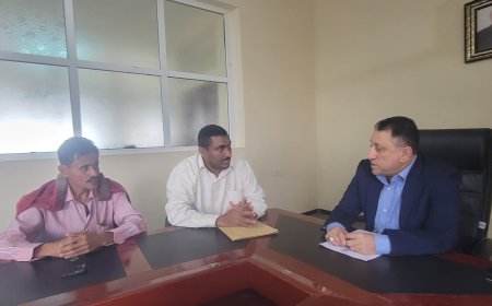 سلطة أبين تتجاوب مع مناشدة مركز أبين الإعلامي وتتكفل بالمساهمة في علاج زوجة الزميل الجريري