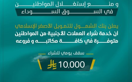 بنك الشمول يعلن إتاحة شراء النقد الأجنبي وفق تحديثات البنك المركزي اليمني