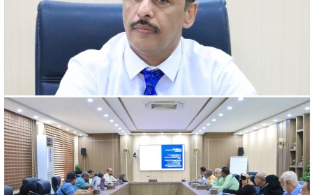 وزارة الزراعة والأسماك تقف أمام الدراسات الفنية المتعلقة بإعادة تأهيل وتطوير الثلاجة المركزية لميناء الاصطياد بعدن