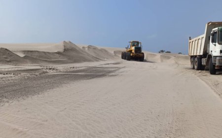 بشرى سارة لأبين.. انطلاق أعمال تأهيل خط العَلَم – دوفس بتمويل صندوق صيانة الطرق والجسور