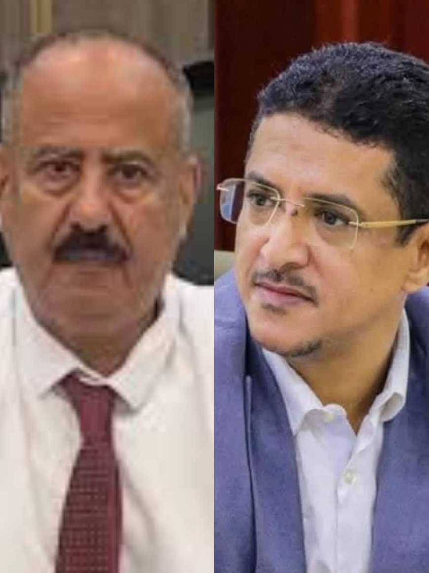 نائب مدير عام مطار عدن الدولي يهنئ معالي الوزير محسن حيدرة بمناسبة تعيينه وزيرا للنقل