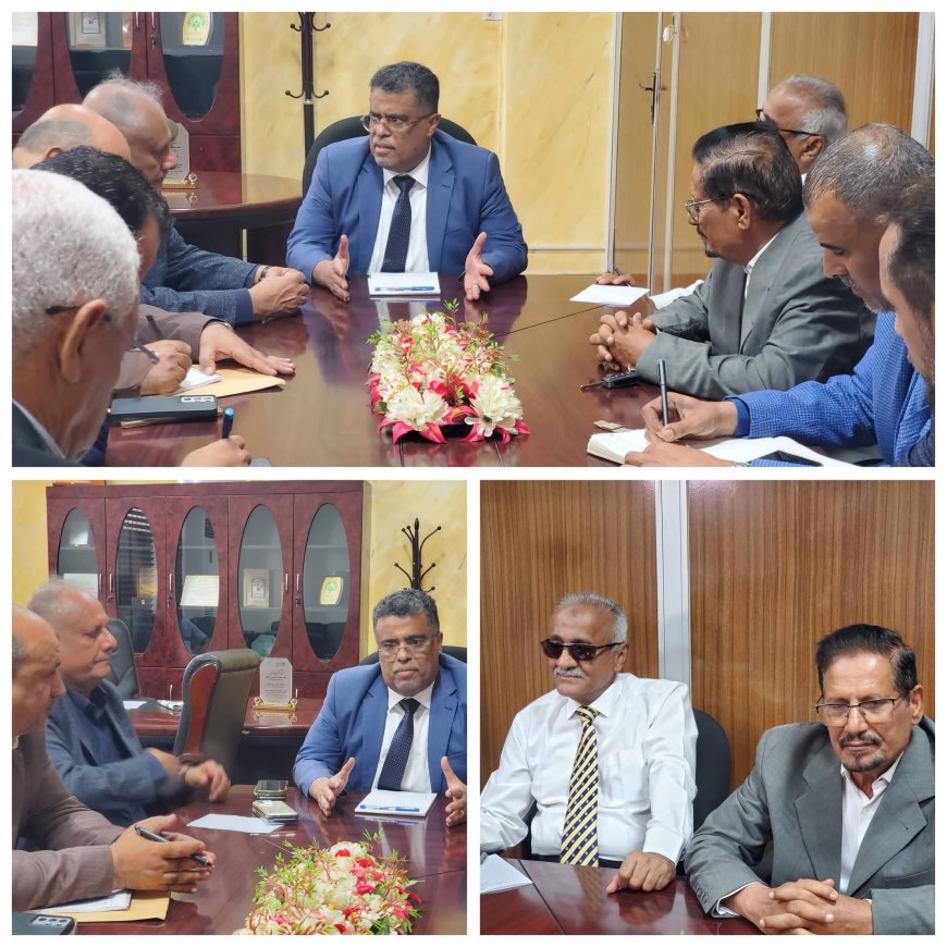 وكيل أول العاصمة يترأس اجتماعاً لوكلاء المحافظة لرفع كفاءة الأداء الخدمي والمؤسسي