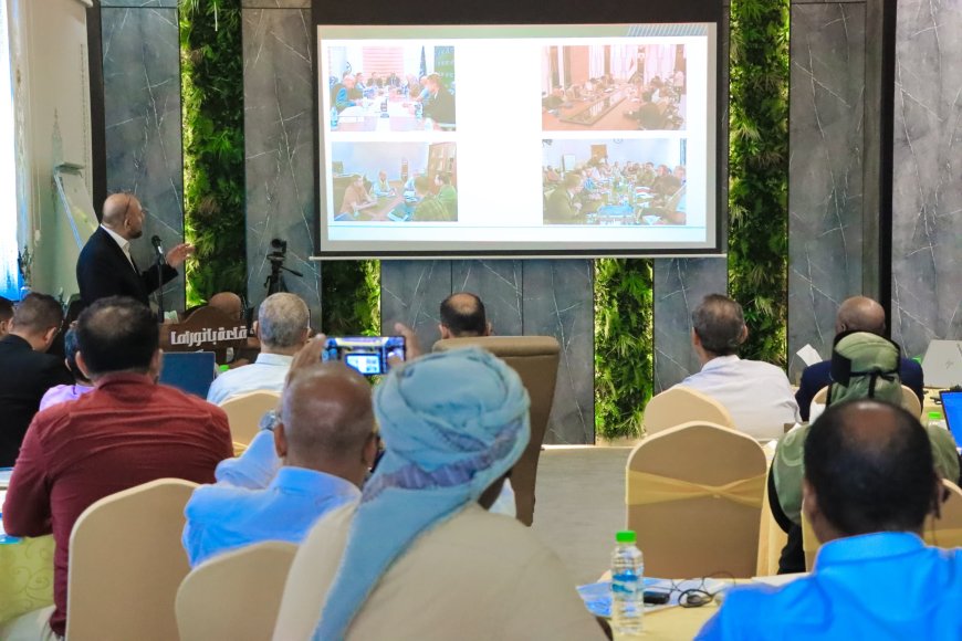 برعاية وزارة الزراعة والري والثروة السمكية ومنظمة الفاو عقد ورشة عمل لمناقشة تقرير إنجاز مشروع وادي حجر بحضرموت