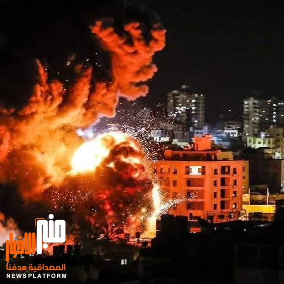 عاجل :غزة تحت القصف الصهيوني