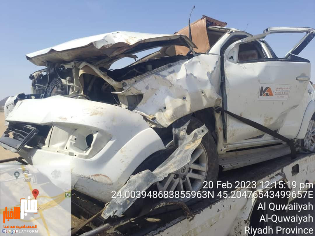 مجزرة لإسرة يمنية جراء حادث مروري مروع في الرياض