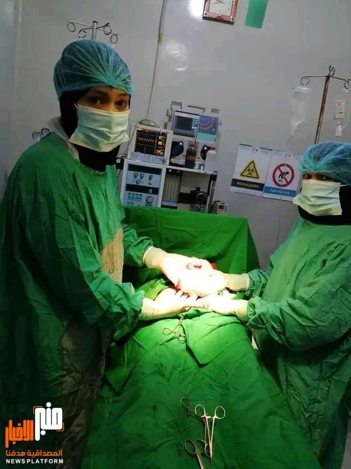 استئصال ورم يزن 3 كجم من رحم إمرأة تبلغ من العمر 30 عاماً بمستشفى الدكتورة مها البيضاني بصنعاء